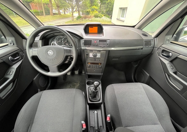 Opel Meriva cena 12900 przebieg: 156500, rok produkcji 2007 z Bieruń małe 191